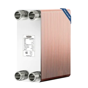 100 Plates - AlorAir 5” x 12” Brazed Plate Heat Exchanger
