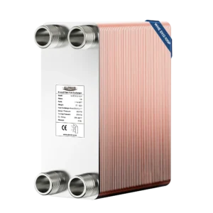 100 Plates - AlorAir 5” x 12” Brazed Plate Heat Exchanger