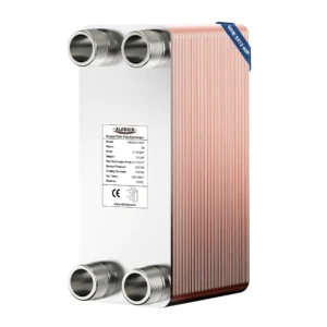 60 Plates - AlorAir 5” x 12” Brazed Plate Heat Exchanger
